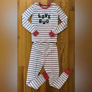Pottery Barn Kids Love Bug PJs
